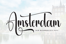 Amsterdam | Script Font