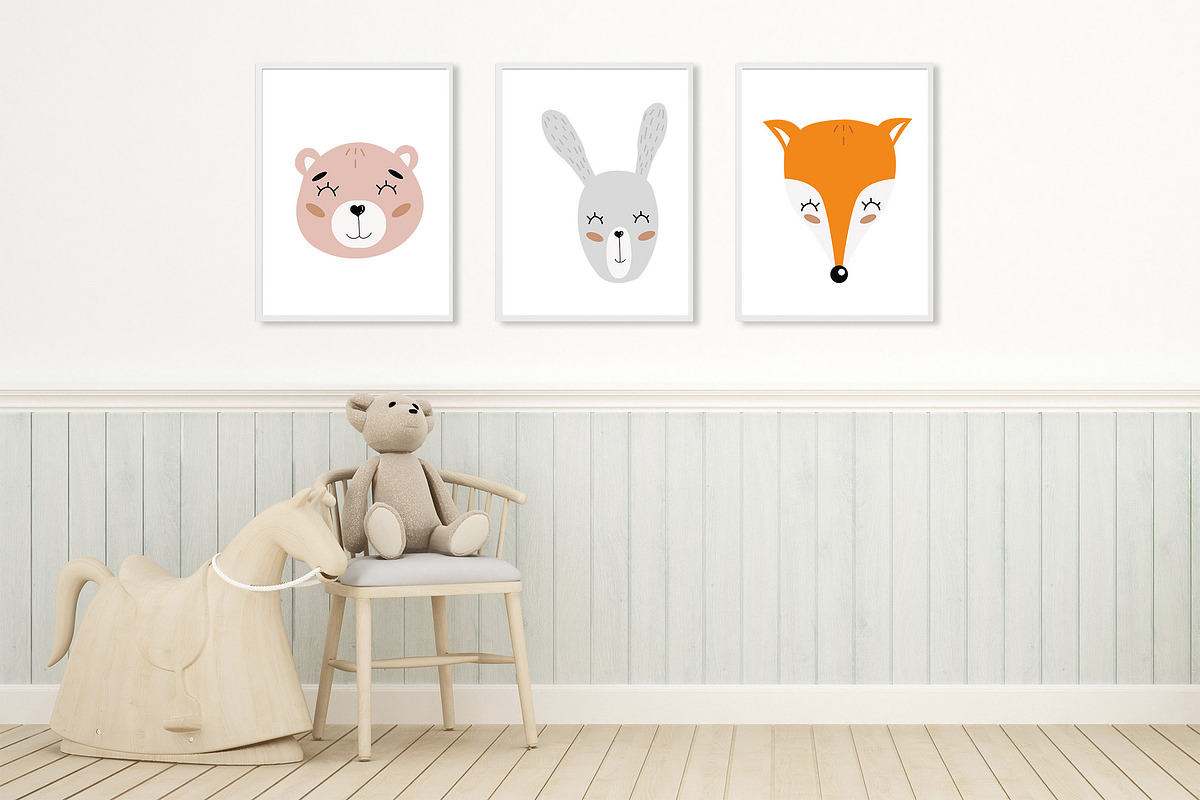 Scandinavian kids clipart PNG, an Animal Illustration by SleptArt (Photo 6 of 6)