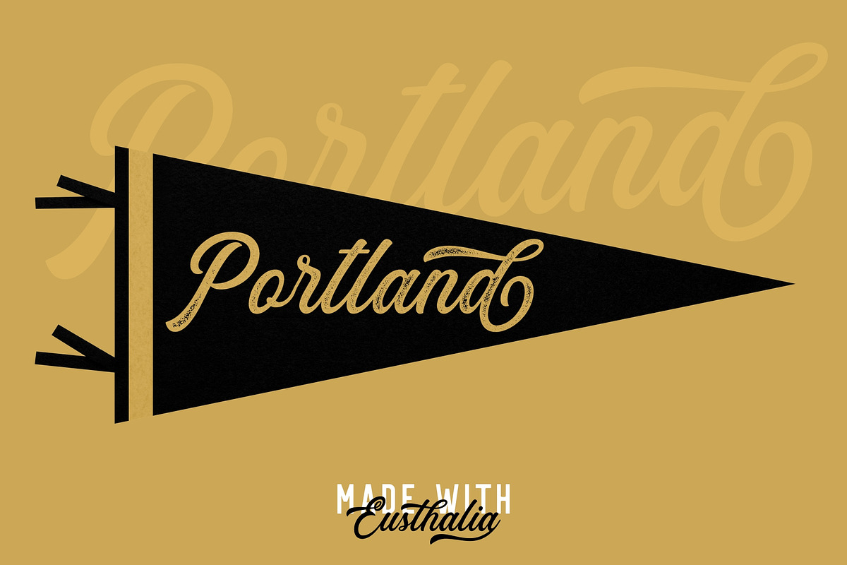 Eusthalia Typeface Family (6 Fonts), a Script Font by YdhraStudio (Photo 10 of 14)