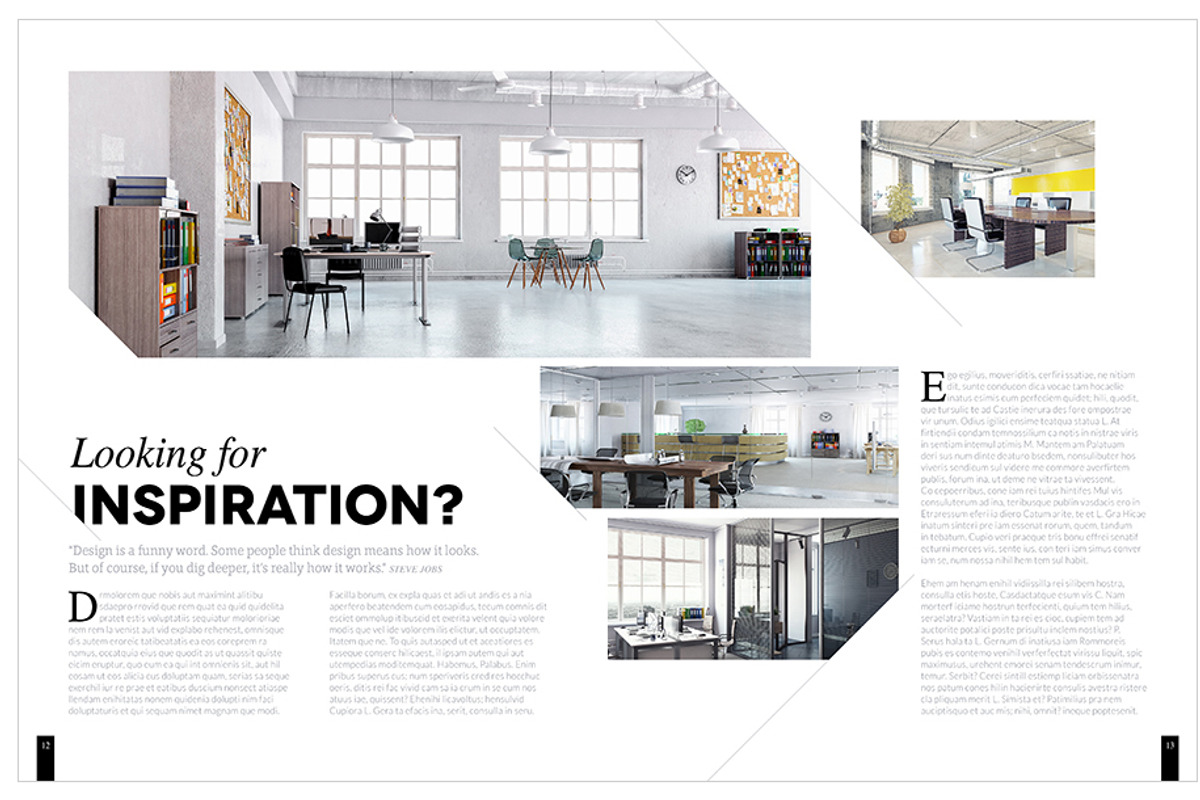Magazine Template InDesign 11, a Magazine Template by Love Graphic Design (Photo 15 of 20)