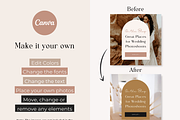 Instagram Carousel Post Boho Canva, a Social Media Template by HerstedHertz (Thumbnail 5 of 10)