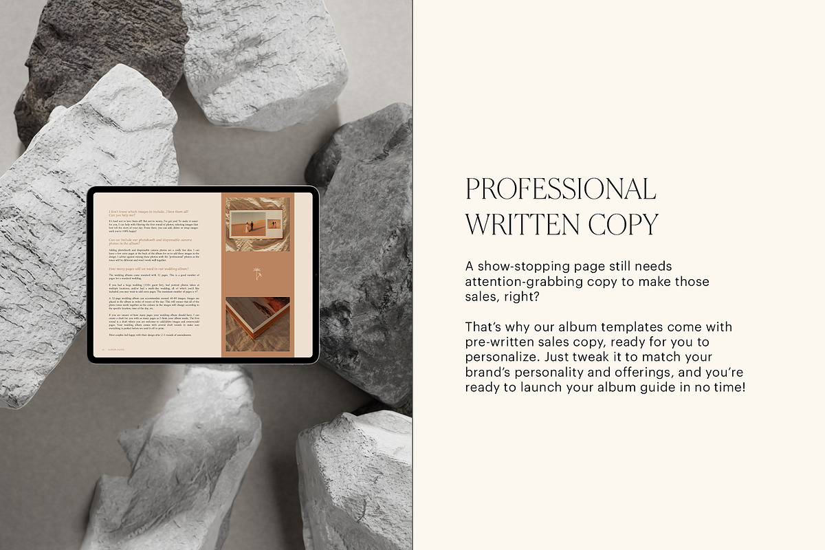 Dreamy | Album Guide PDF, a Templates & Theme by Studio Leelou (Photo 5 of 10)