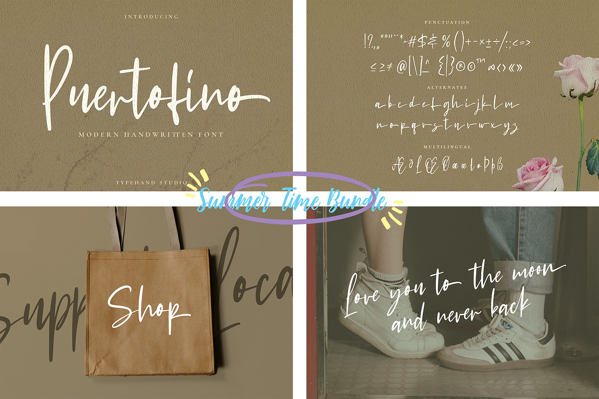 Summer Time Bundle - Script Bundle, a Script Font by Typehand Studio (Photo 9 of 9)