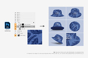 Bucket Hat Mock-up, a Cups & Container Mockup by Branda Keeps (Thumbnail 15 of 17)