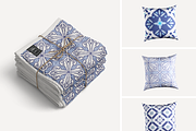 Vector seamless azulejos patterns., a Pattern Graphic by Getalo Viktoriia (Thumbnail 4 of 8)