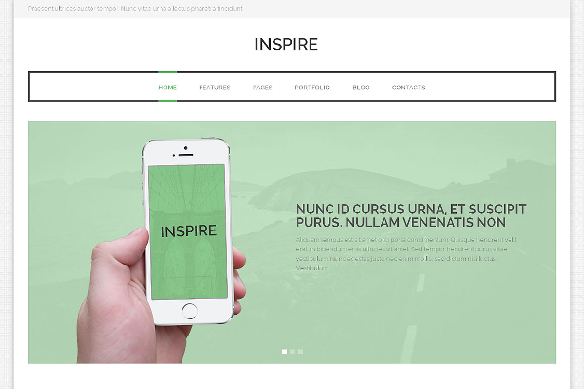 Inspire Bootstrap Responsive Theme, a Bootstrap Template by ...