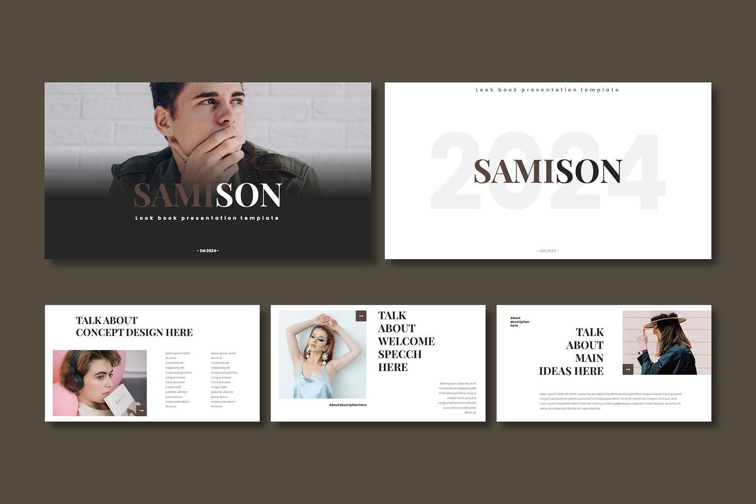 Samison - Keynote Template, a Presentation Template by Fannan Studio