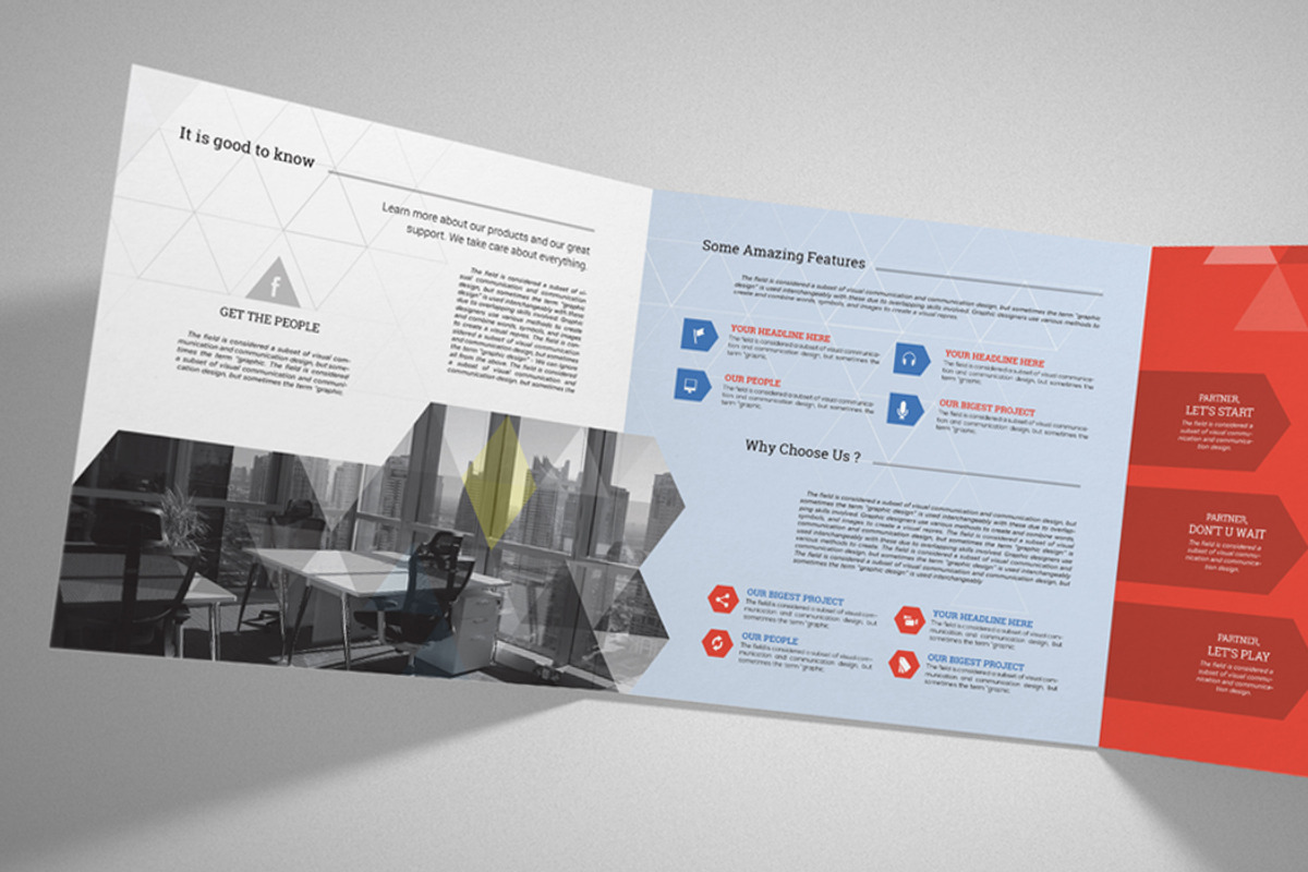Indesign Square Brochure Nine, a Brochure Template by RudanStudio (Photo 5 of 6)