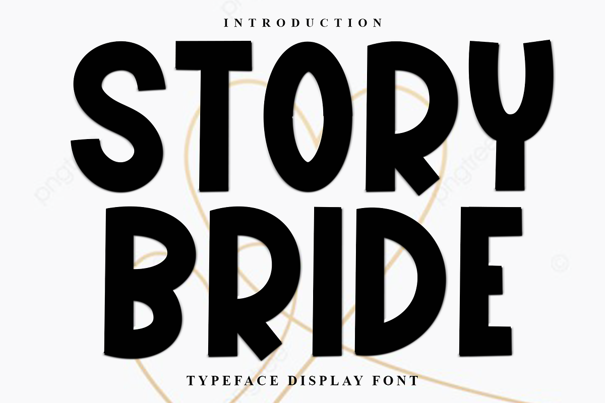 Story Bride, a Serif Font by InermediaSTUDIO (Photo 1 of 7)