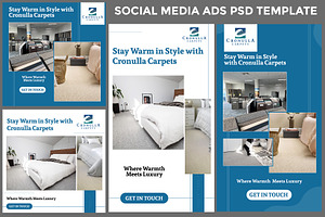 Social Media Advertisement Template, a Social Media Template by Screatives