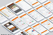 Food Ordering Admin & User, an UI Kit Template by App Innovation (Thumbnail 6 of 7)
