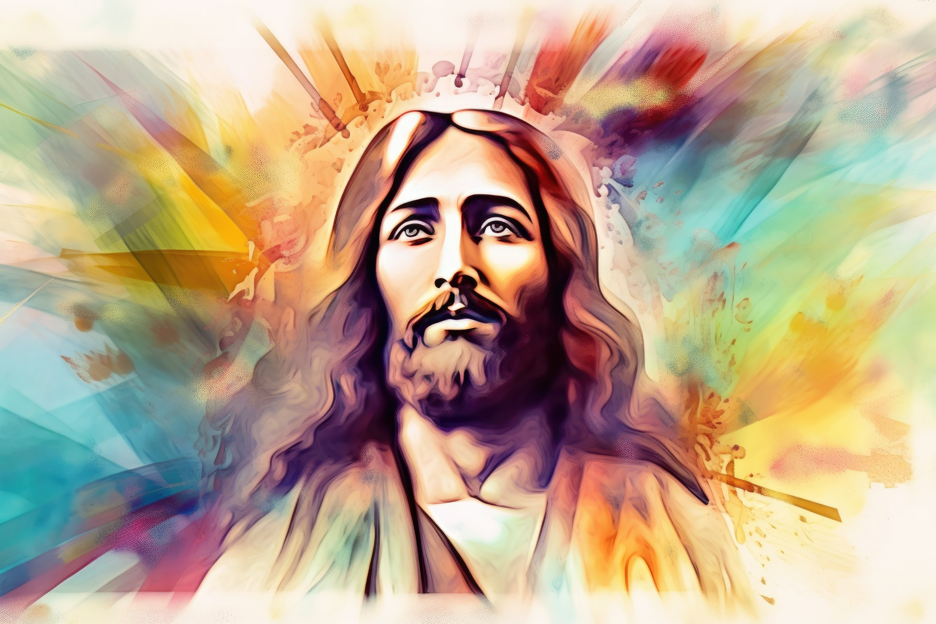 christianity-figure-colorful-image-of-jesus-christ-on-illuminated