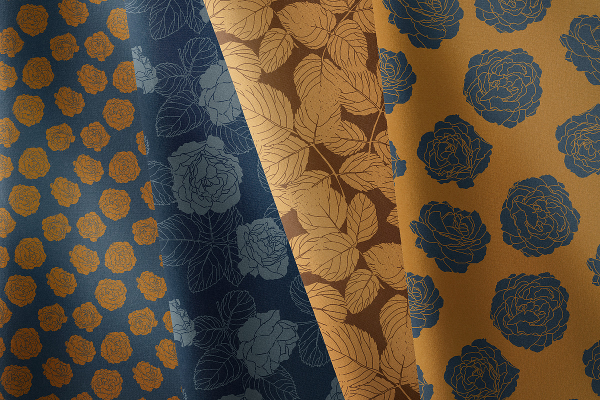 Bold Blooms Collection, a Pattern Graphic by Sonulkaster (Photo 3 of 8)