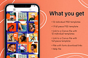 Puzzle Instagram Templates, a Social Media Template by Nassiie (Thumbnail 2 of 8)