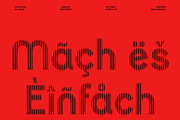 CS Nestor Slitscan, a Sans Serif Font by Craft Supply Co. (Thumbnail 7 of 8)