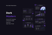 Dark Modern Pitch Deck Presentation, a Presentation Template by Jogiia Digital (Thumbnail 1 of 6)