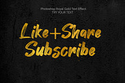Gold Foil Photoshop Text Effect, a Layer Style Add-On by MRI STUDIO (Thumbnail 15 of 29)