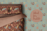Boho Marmaids, a Pattern Graphic by watercolor kamill (Thumbnail 3 of 7)