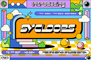 Sycloops Family Display, a Sans Serif Font by Tegh co. (Thumbnail 1 of 11)