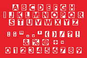 Bloody Square Destroy Font, a Blackletter Font by Fourteen Letter (Thumbnail 6 of 8)