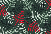 Whimsical Winter Pines Pattern, a Pattern Graphic by Roze Prints (Thumbnail 3 of 3)