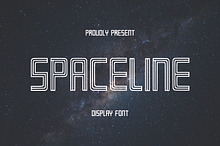 SPACELINE - Display Font