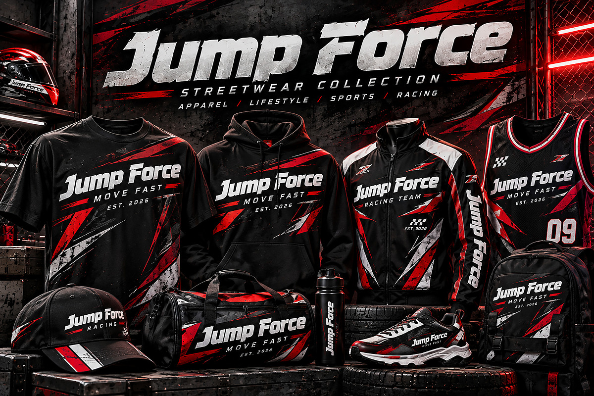 Jump Force, a Script Font by Wow Magic (Photo 5 of 5)