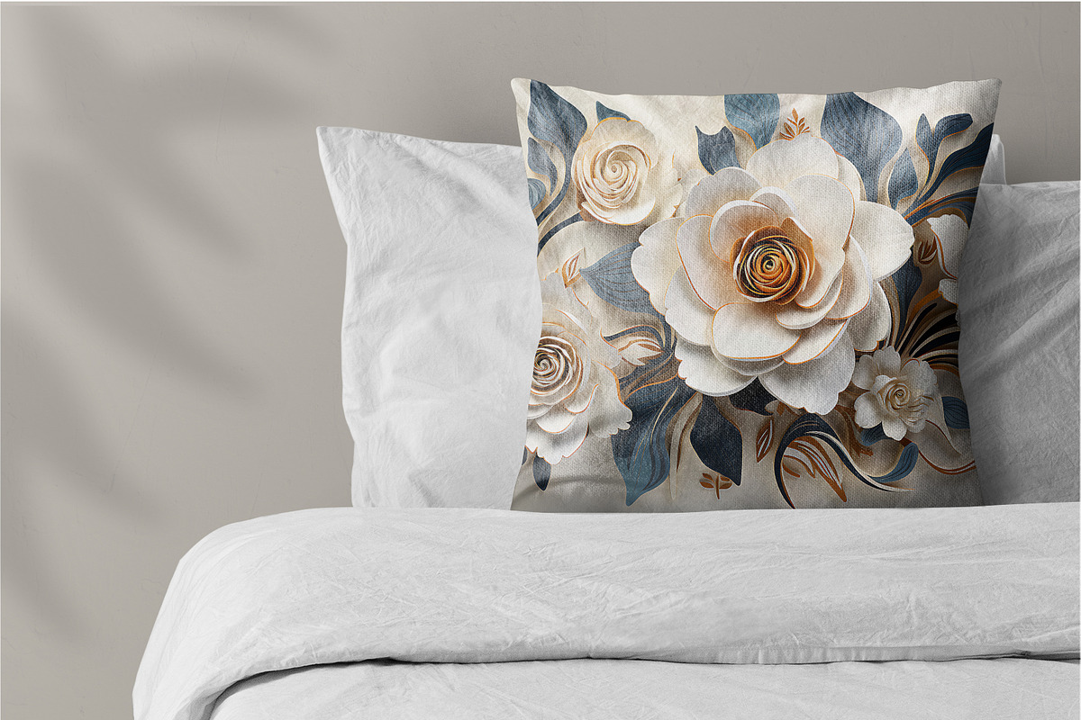 3D Oil Painting Flowers, a Wallpaper Graphic by fei long (Photo 9 of 10)