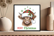 Merry Christmas PNG, an Illustration by Black Bird Studio (Thumbnail 4 of 4)