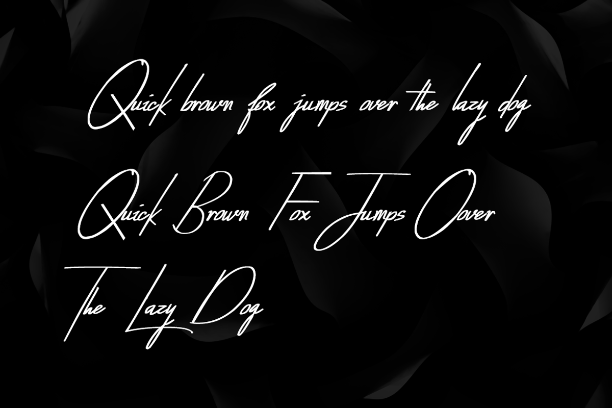 Arcadia-Nova Handwritten Luxury Font preview 3