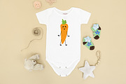 Carrot is a funny cartoon vegetable, an Object Graphic by jelisua88 (Thumbnail 2 of 3)