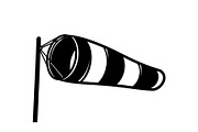 Minimal Windsock Silhouette Set, a Graphic by hafijul (Thumbnail 3 of 13)