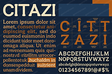 Citazi - A Sophisticated Serif