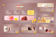 Fluid Pastel Modern Presentation, a Presentation Template by NecrolitSlide (Thumbnail 3 of 9)