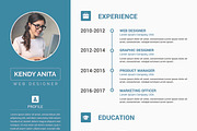 Clean CV / Resume PSD Template, a Resume Template by ARP Creation (Thumbnail 10 of 11)