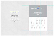 Blogger Media Kit, a Stationery Template by Proonty (Thumbnail 4 of 4)
