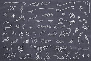 Hand Drawn Swirls & Flourishes