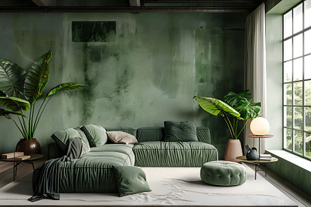 modern minimalist living room, an Architecture Photo by OlgaPilnik