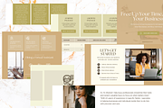 VIRTUAL ASSISTANT CANVA WEBSITE, a Marketing Template by Daring Digies (Thumbnail 5 of 6)