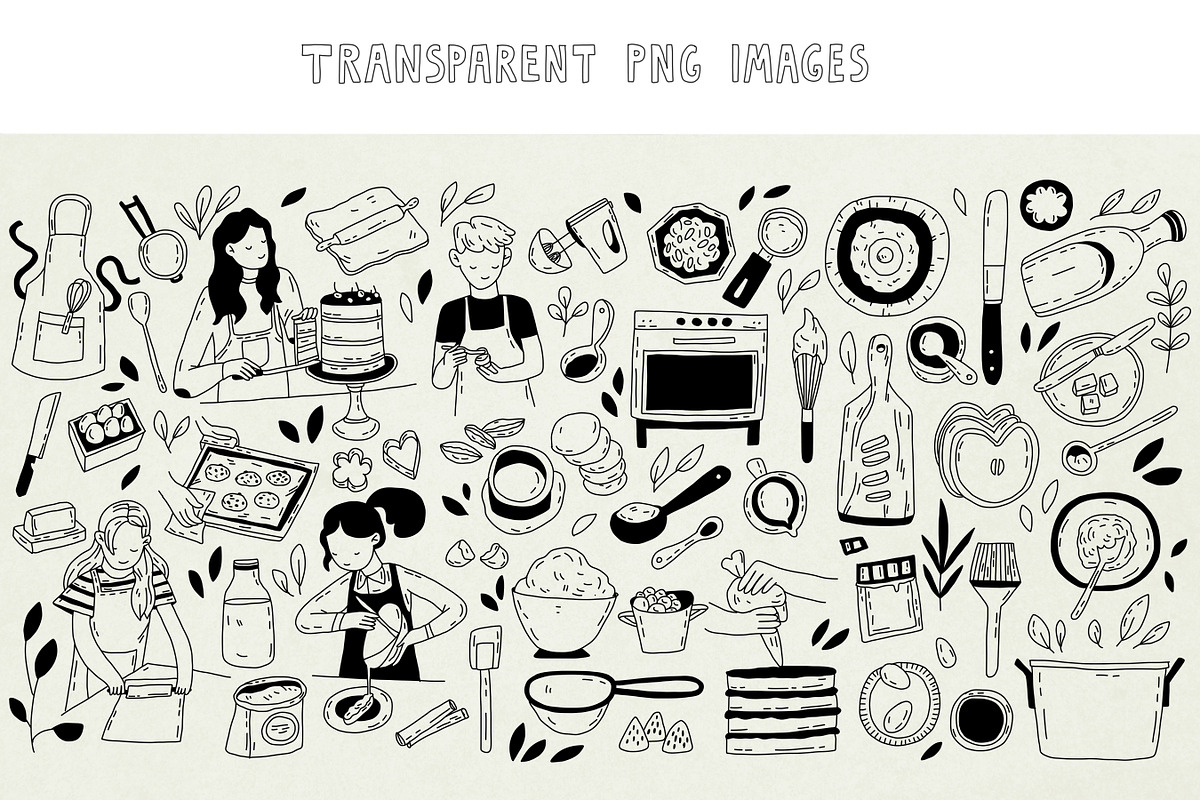 174 Coffee shop illustrations, a Food Illustration by Sasha Mitkalova (Photo 6 of 7)