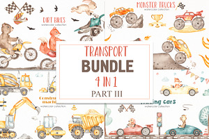 Transport bundle  watercolor