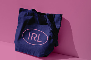 Perfect Tote Bag Mockup, a Merchandise Mockup by IRL by Outfit