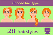Girl avatar creator (AI), a Person Illustration by Mandarinkas art (Thumbnail 3 of 10)