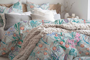 Azura. Tropical pattern, a Pattern Graphic by emeraldthue (Thumbnail 3 of 6)