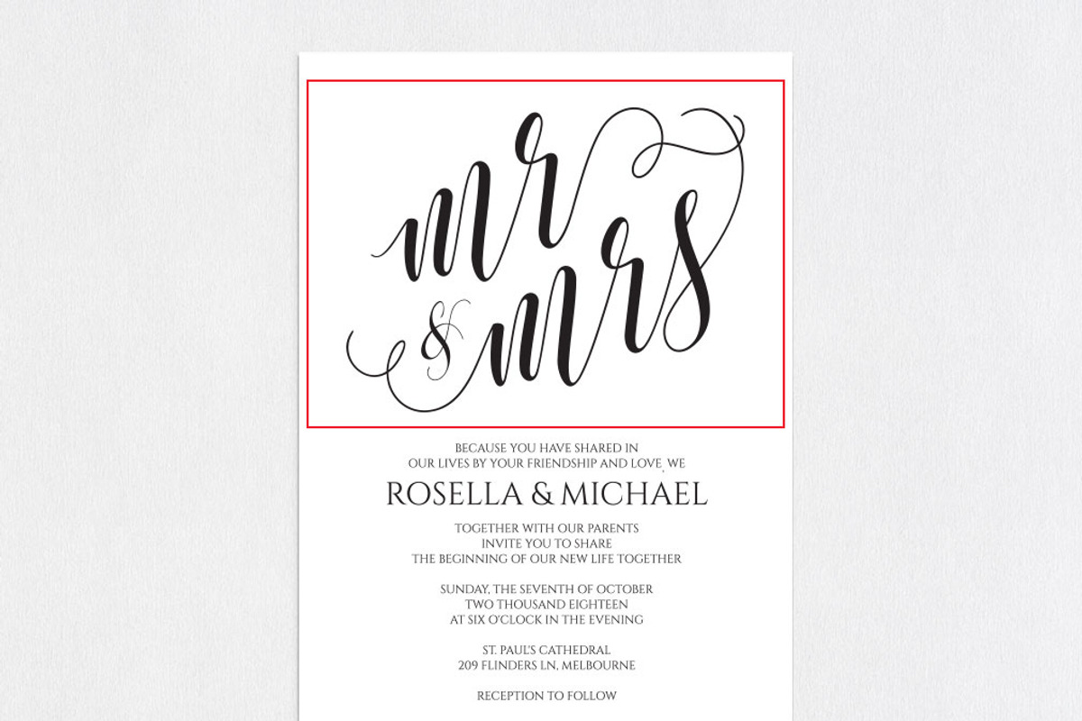 Invitation Template SHR432, an Invitation Template by Shafura_Wedding (Photo 5 of 5)