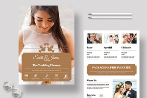 Wedding Planner Flyer, a Flyer Template by MightyDesign
