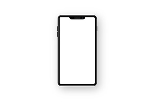 Realistic smartphone mockup, a Technology Illustration by Vector Creator