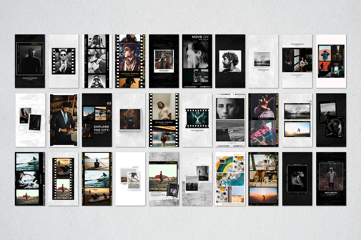 Film Frame Bundle, a Social Media Template by Analogi Studio (Photo 18 of 53)