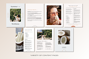 Summer Cookbook Template Canva, a Magazine Template by Erin Cassidy (Thumbnail 6 of 9)