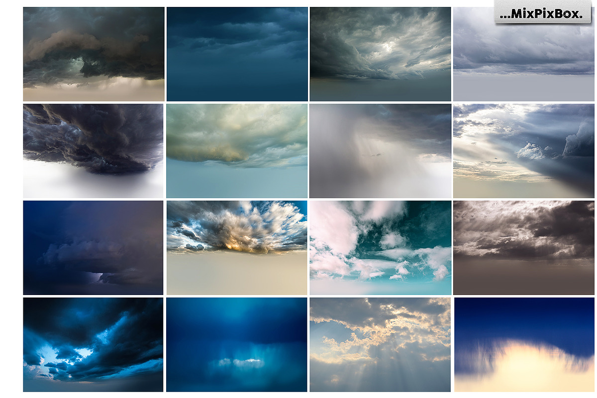 Stormy Sky Overlays preview 6